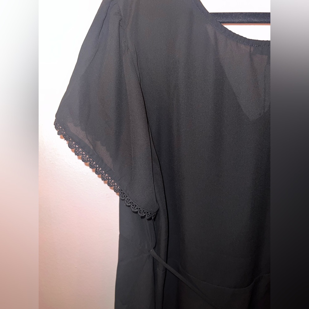 Papermoon Black Women's Blouse - Picture 8 of 11